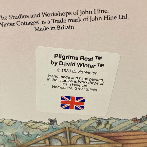 David Winter 1983 Pilgrims Rest Cottage - Picture 10 of 11